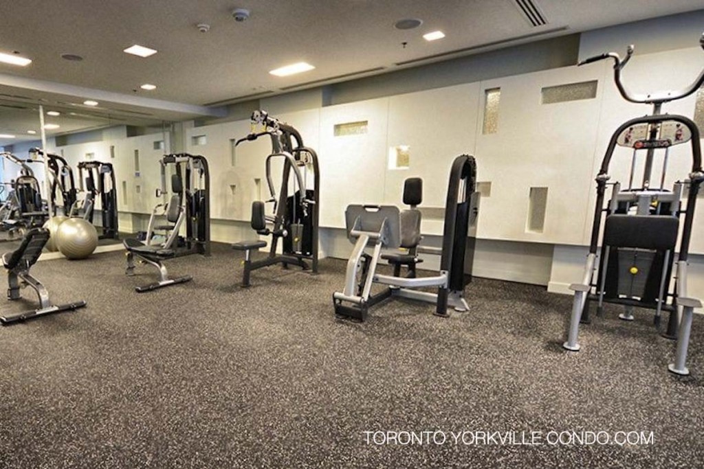 Gym at Couture the Condominium 28 Ted Rogers Way
